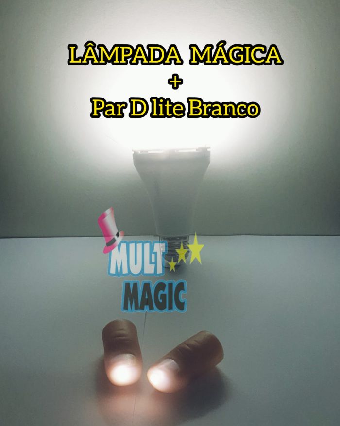 Lâmpada Mágica + par D Lite Branco